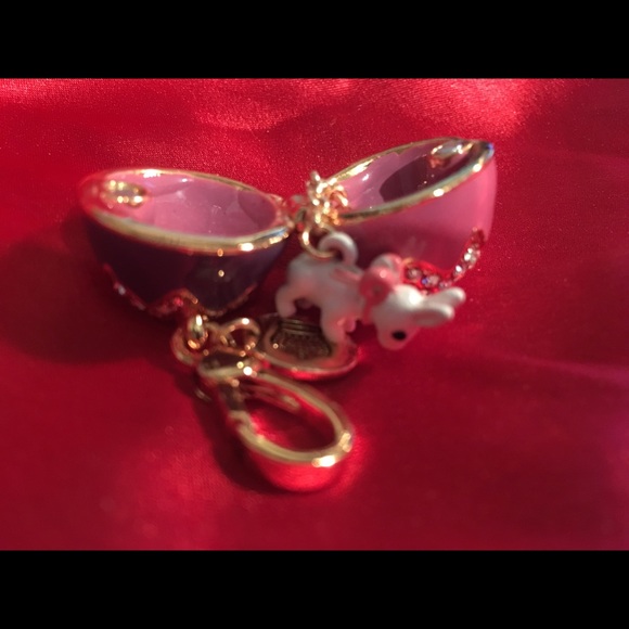 Juicy Couture Jewelry - Juicy couture charm Easter egg with rabbit